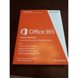 Nieuw! 1 jr Microsoft Office 365 voor 5 pc's