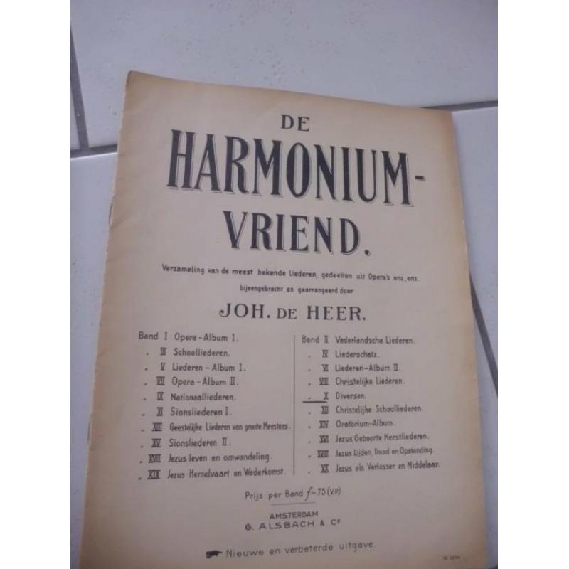 De Harmoniumvriend - Joh. de Heer