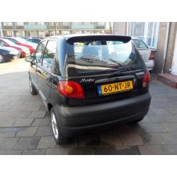 Daewoo Matiz 0.8 2004 Zwart met stuurbekrachting! verkocht