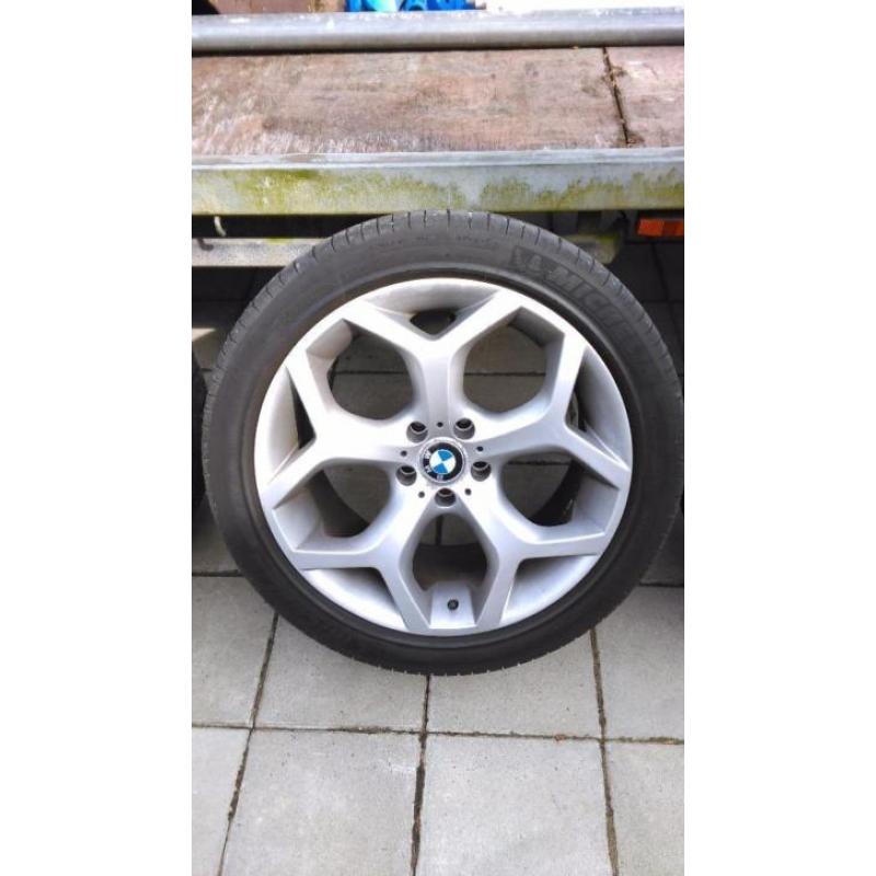 20 inch breedset velgen voor o.a. bmw X5 met banden