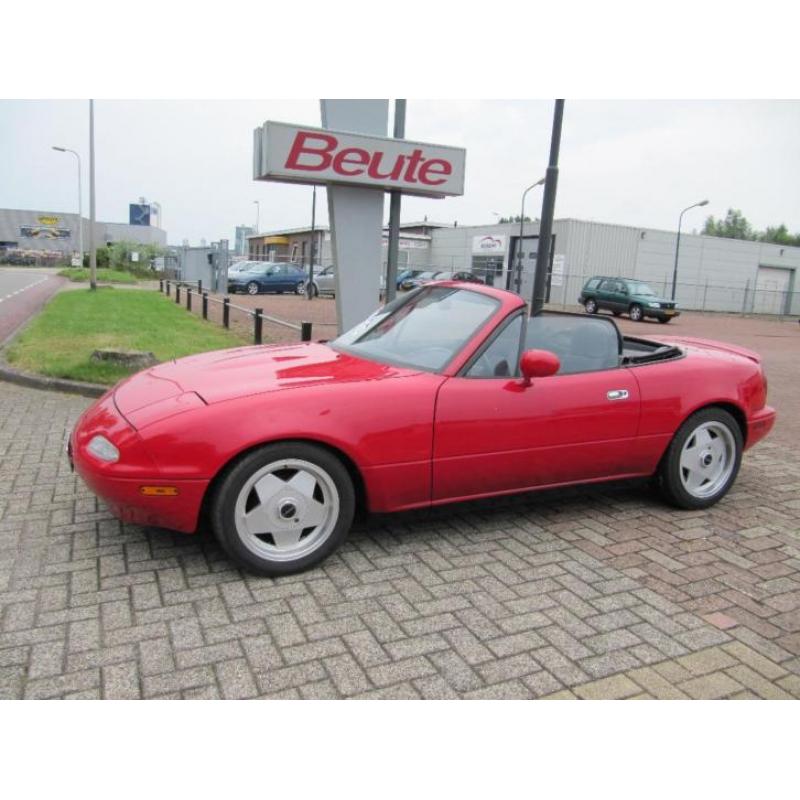 Mazda MX5 1.6 Miata U9 1990 Rood