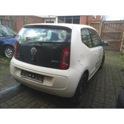 VW Up met schade