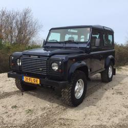 Land Rover Defender 7 pers. 2.5 TD5 ST WGN 90 2000 Blauw