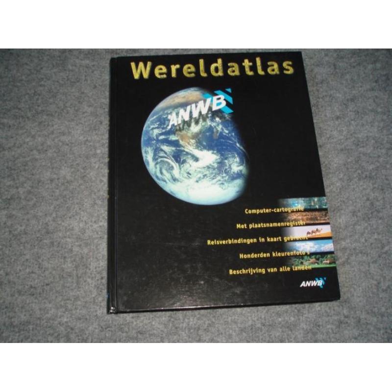 NIEUW ANWB wereld atlas