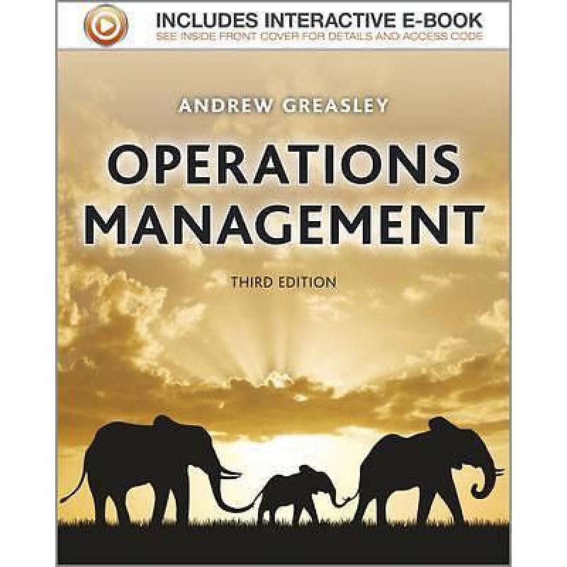 Operations Management 9781119978541
