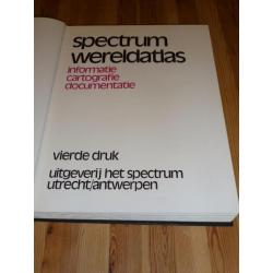 Spectrum wereldatlas - informatie, cartografie, documentatie