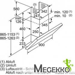 Siemens LC97KA532 afzuigkap