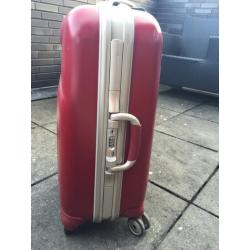 Rode samsonite koffer