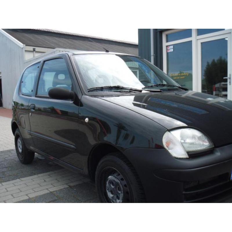 Fiat Seicento 1.1 S 2002 Zwart Nieuwe dist.riem en Apk