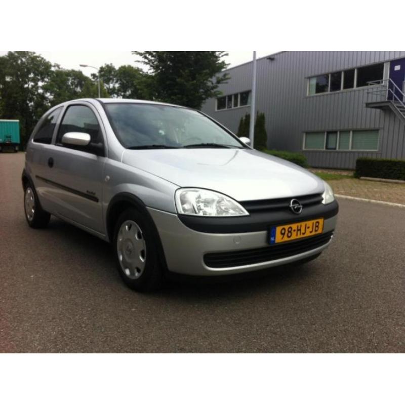 Opel Corsa 1.2 16V 2001 Grijs Stuurbekrachtiging APK 06/2017