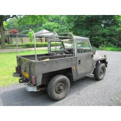 Land Rover Lightweight 1982, Bedrijfsauto!