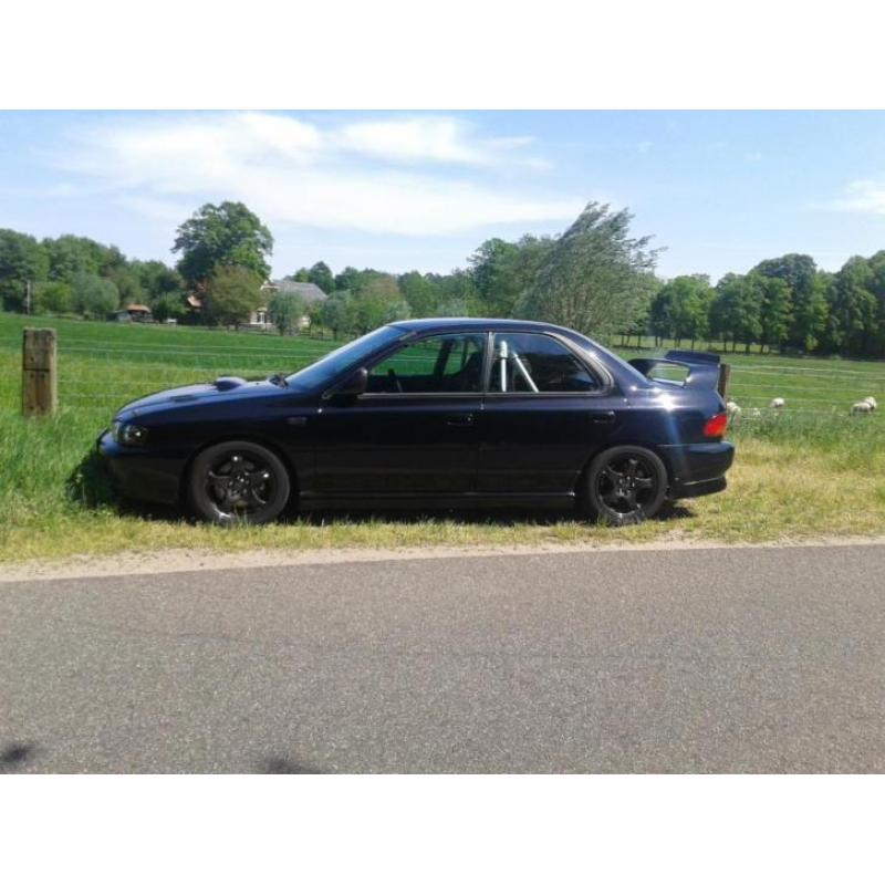 Subaru Impreza 2.0 GT Turbo AWD 1998 Zwart (veel upgrades!))