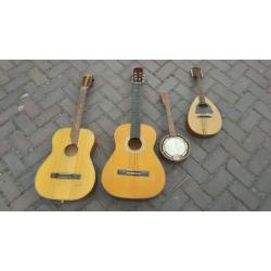 gitaar banjo mandoline