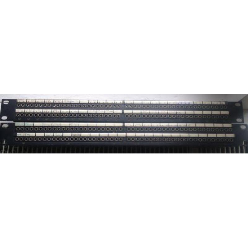 Switchcraft Professional 96-way TT Bantam Patch Bay (2x)