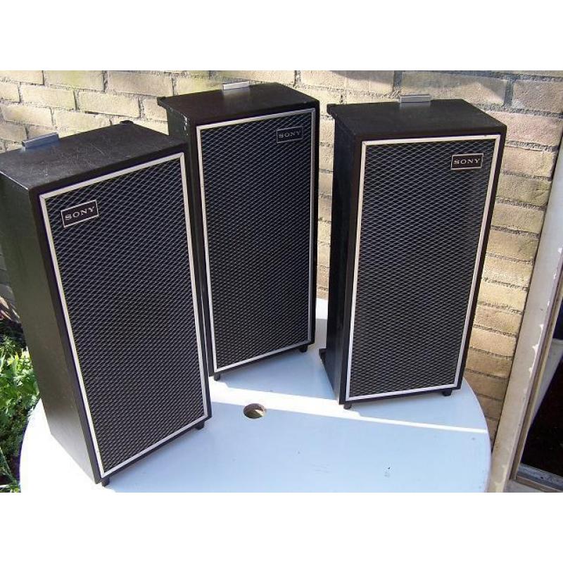 Sony TC-630 deksel speakers.