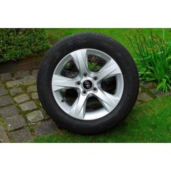 Te koop 16 inch velgen en zomerbanden 5x 114,3