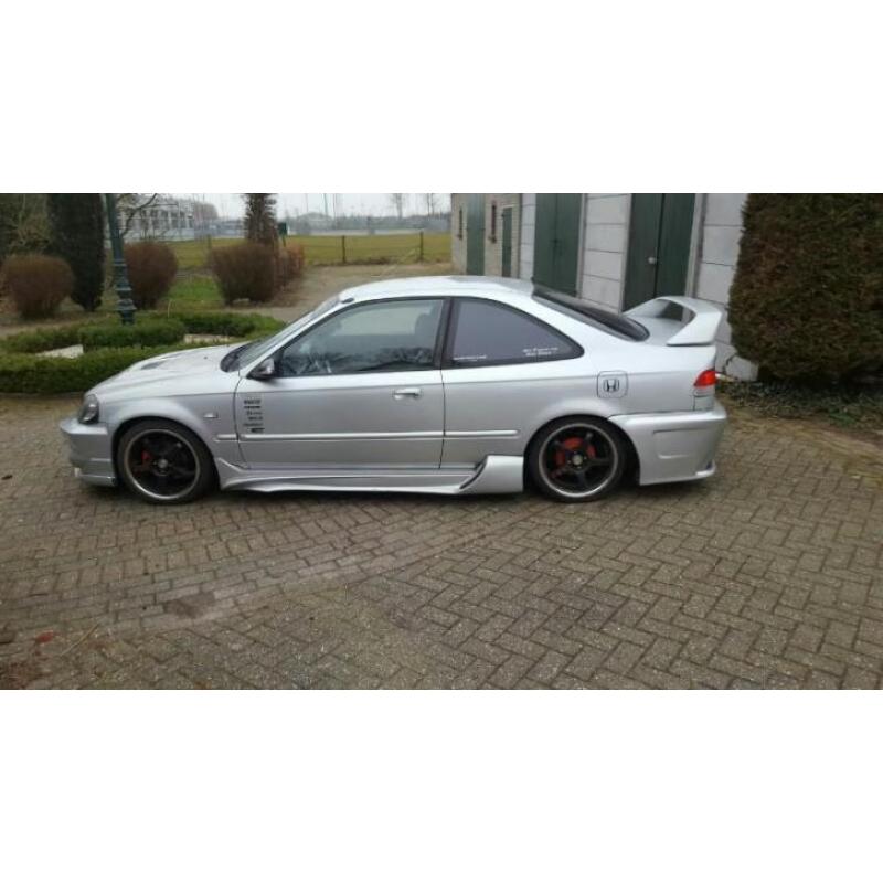 Honda Civic 1.6 I Coupe LS 2000 Grijs