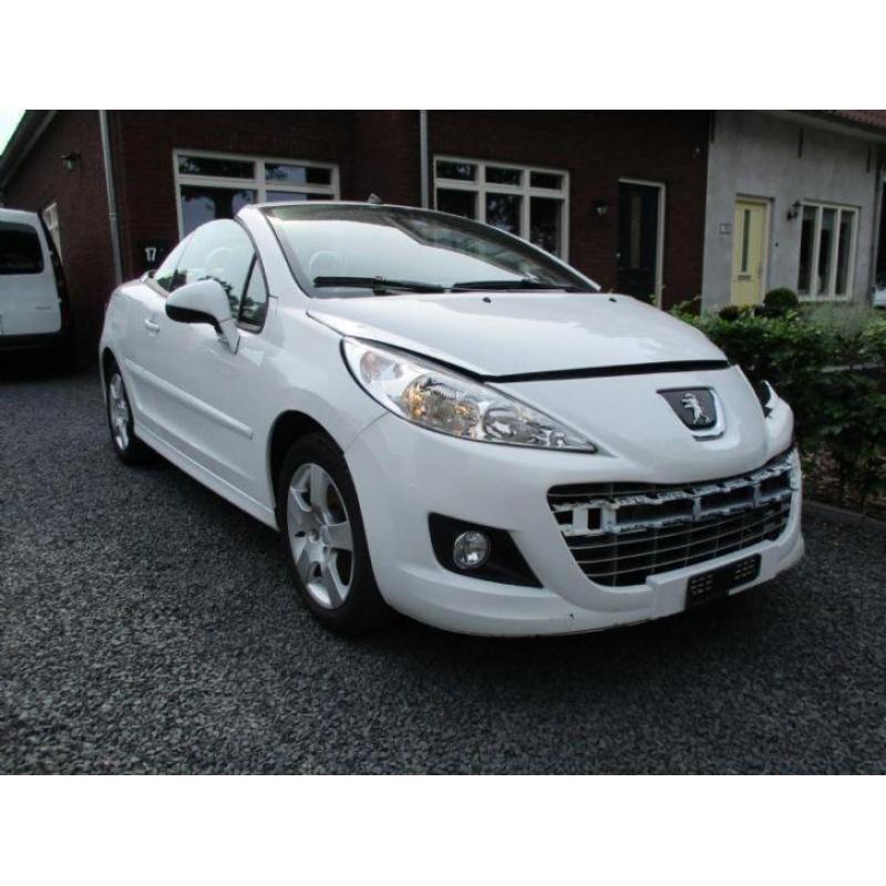 Peugeot 207 CC 1.6 16V Sport 2012 Wit Clima Leder