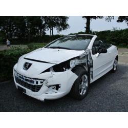 Peugeot 207 CC 1.6 16V Sport 2012 Wit Clima Leder