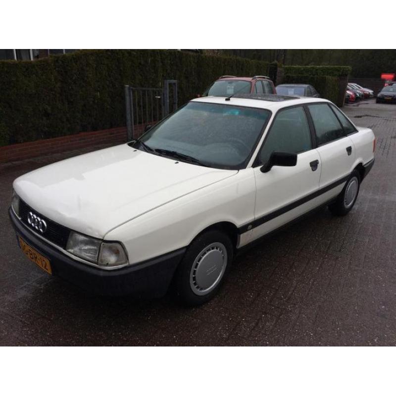 Audi 80 1.6 51kW Schuifdak Trekhaak APK 10-16 YOUNGTIMER