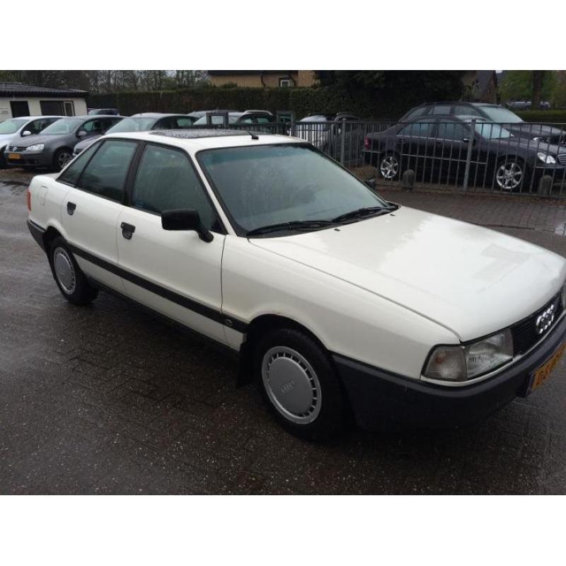 Audi 80 1.6 51kW Schuifdak Trekhaak APK 10-16 YOUNGTIMER