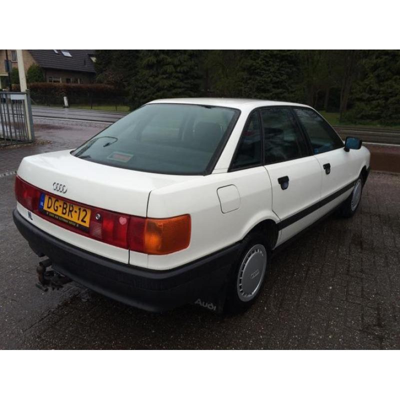 Audi 80 1.6 51kW Schuifdak Trekhaak APK 10-16 YOUNGTIMER