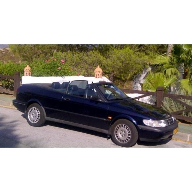 Saab 900 2.0 I Cabrio AUT 1997 Blauw