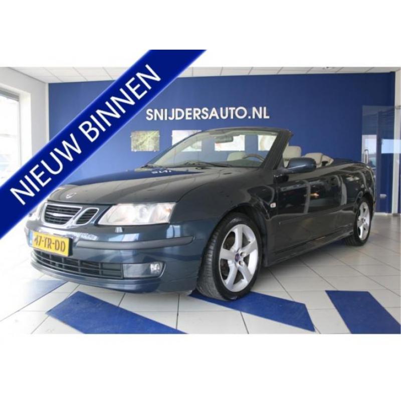 Saab 9-3 Cabrio 2.0 T Vector prima onderhouden (bj 2004)