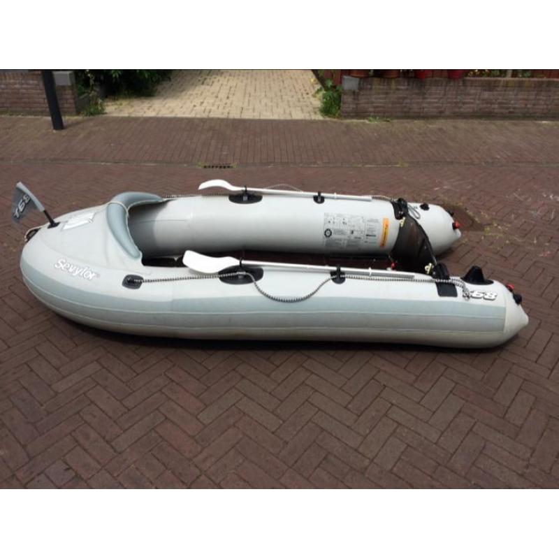 Rubberboot met Yamaha motor