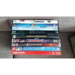 Diverse DVD's / films pakket totaal 9 stuks - zie foto's!