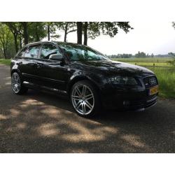 Audi A3 1.9 TDI S-Line Sportback 2005 Zwart