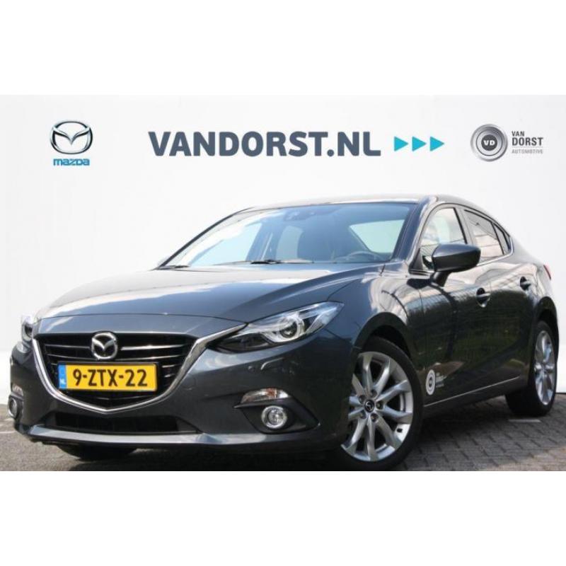 Mazda 3 2.0 SKYACTIV-G 120 GT-M Navigatie (bj 2015)