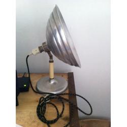 Warmtelamp ,vintage,industrieel ,tafellamp