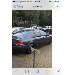 Loop Sloop BMW 745i E65 Bomvol 19inch Motor Defect Nette BMW