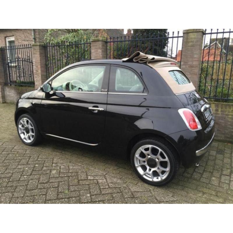 Fiat 500 C 1.2 lounge 500 Cabrio (bj 2010)