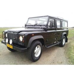 (H)EERLIJKE Land Rover Defender 110 WGN /TD5/ Zwart bj 2004