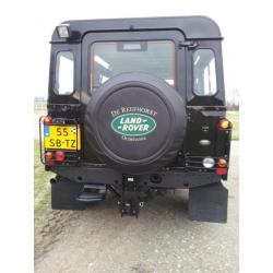 (H)EERLIJKE Land Rover Defender 110 WGN /TD5/ Zwart bj 2004