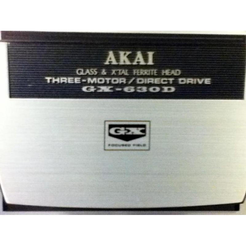 AKAI GX 630 tapedeck