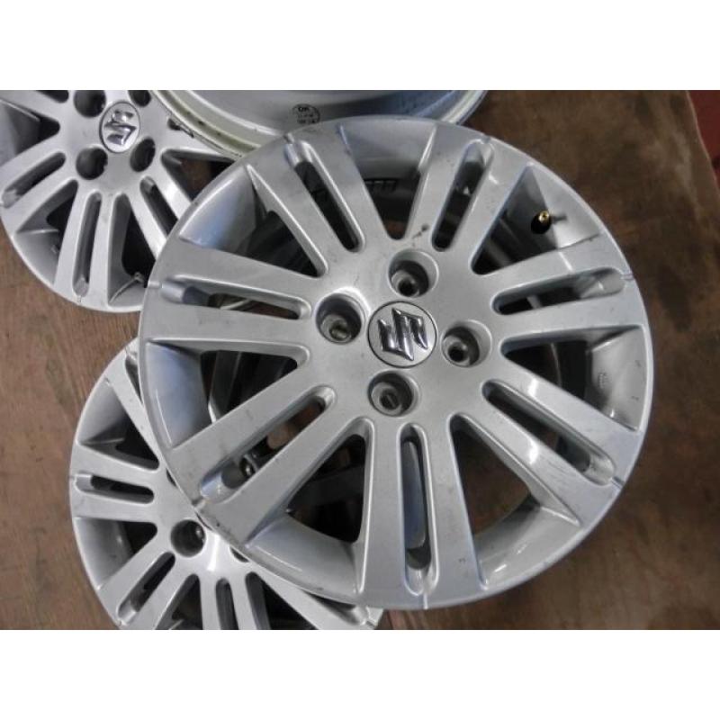 15 inch orgineel Suzuki 4x100 €49.-ps