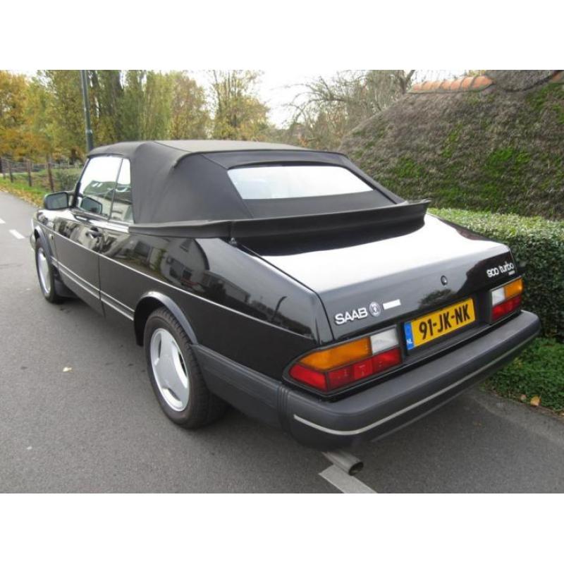 Saab 900 Turbo Cabriolet Leer/Airco/Cruise (bj 1989)