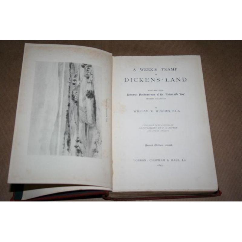 A week's tramp in Dickens Land - 1893 !!