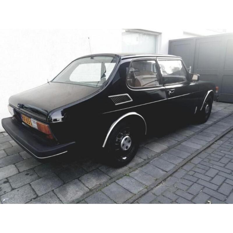 Saab 99 zwart 1982 Gl H5 slechts 124 dkm !