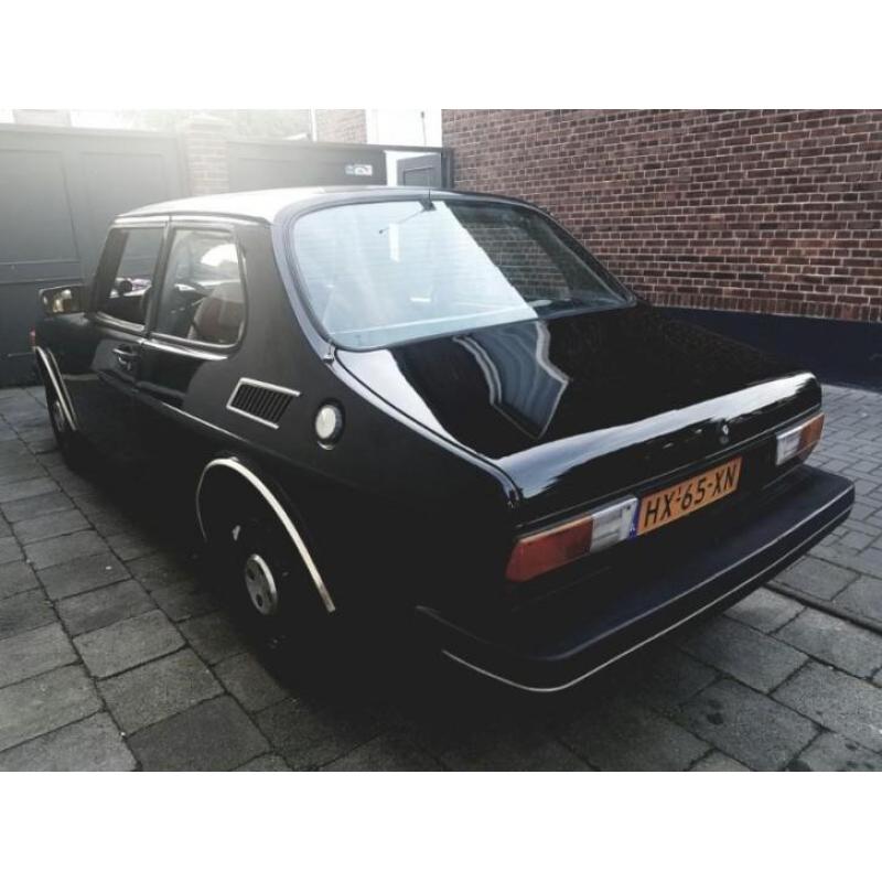 Saab 99 zwart 1982 Gl H5 slechts 124 dkm !