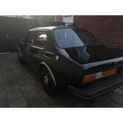 Saab 99 zwart 1982 Gl H5 slechts 124 dkm !