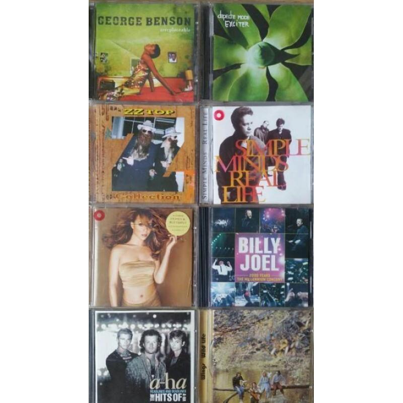 Muziek CD's 40 cent per een CD