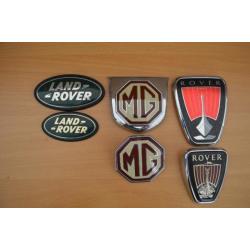 Rover-landrover-mg onderdelen van diverse typen .