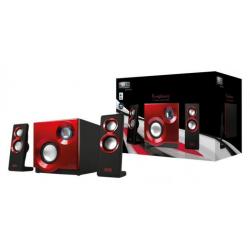 Sweex 2.1 Speakerset Purephonic 60 Watt Rood