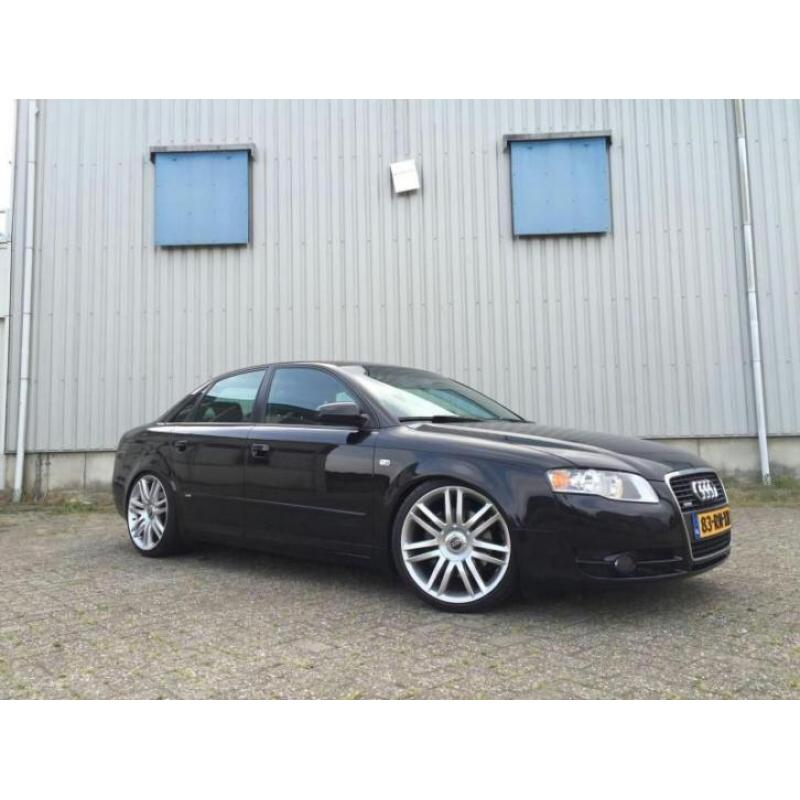 Audi A4 3.0 TDI V6 S-Line Quattro 2005 Zwart