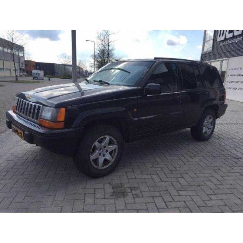 Jeep Grand Cherokee 4.0i LTD GRIJSKENTEKEN/GAS G3 AUTOMAAT