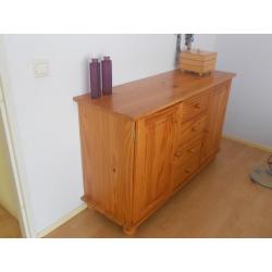 Grenen houten dressoir